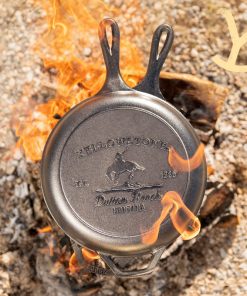 Yellowstone? Seasoned Cast Iron Bucking Bronco Combo Cooker