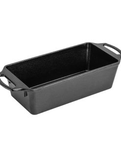 Seasoned Cast Iron Large Loaf Pan