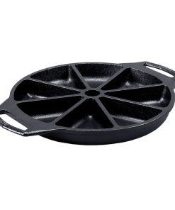 Seasoned Cast Iron Wedge Pan