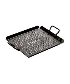 13 x 12 Inch Seasoned Carbon Steel Grilling Basket