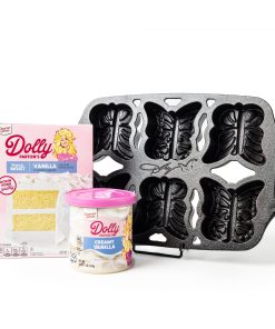 Dolly Parton Butterfly Mini Cake Set