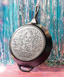 13.25 Inch Light of a Clear Blue Morning Dolly Parton Skillet