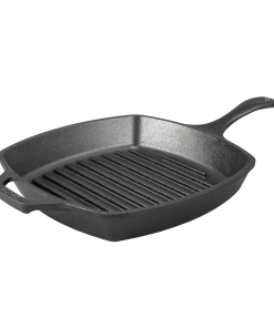 10.5 Inch Square Cast Iron Grill Pan