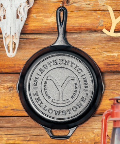 Yellowstone 10.25 Inch Cast Iron Authentic Y Skillet