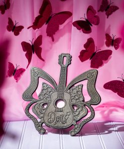 8 Inch Love is Like a Butterfly Dolly Parton Trivet