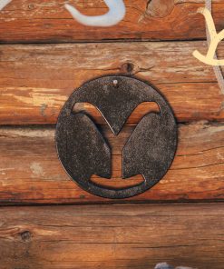 Yellowstone? 8 Inch Seasoned Cast Iron ??Power Y?? Trivet