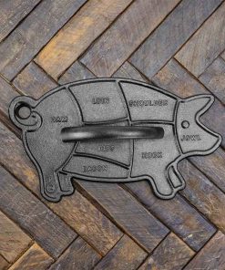 Seasoned Cast Iron Pig Press