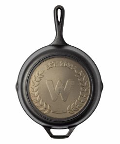 Custom Engraved Monogram Skillet