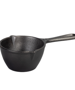 Seasoned Cast Iron Melting Pot