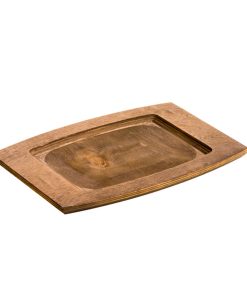 Rectangular Wood Underliner