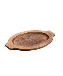 Grip Style Oval Wood Underliner