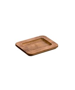 10 Ounce Rectangular Walnut Wood Underliner